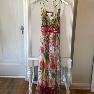 Anthropologie maxi dress
